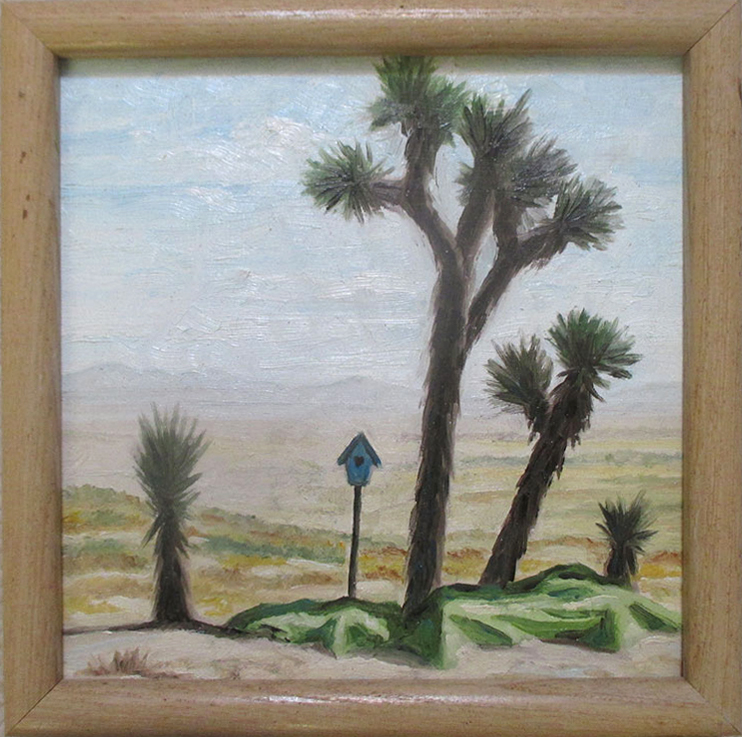 Miniature oil painting by Kim Victoria - Desert Decor